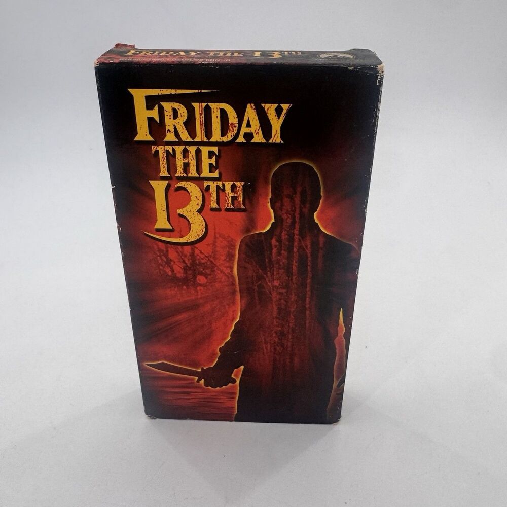 Friday the 13th VHS 2000 Paramount Slasher Horror Cult Classic Jason Ships Fast